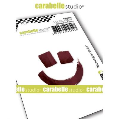 Carabella Studio Cling Stamp - Small Monotypes Smile